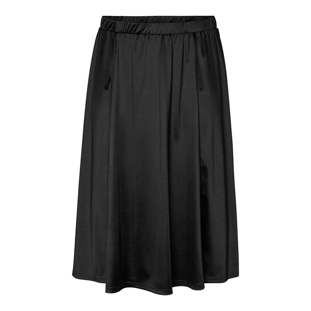 Vero Moda Sheen Black A Line Midi Skirt Classic Plus Size 2x New